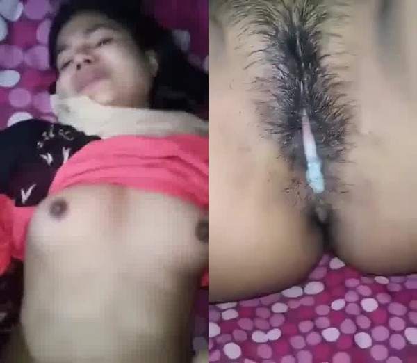 Desi cute girl dehati xvideo fucked lover cum out in pussy
