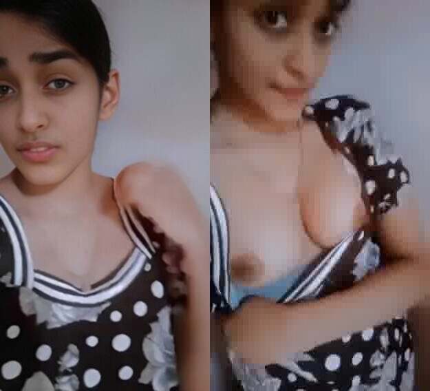Extremely 18 cute babe big indian boobs show boobs