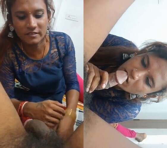 Horny Tamil girl indian sexy porn sucking bf big cock HD