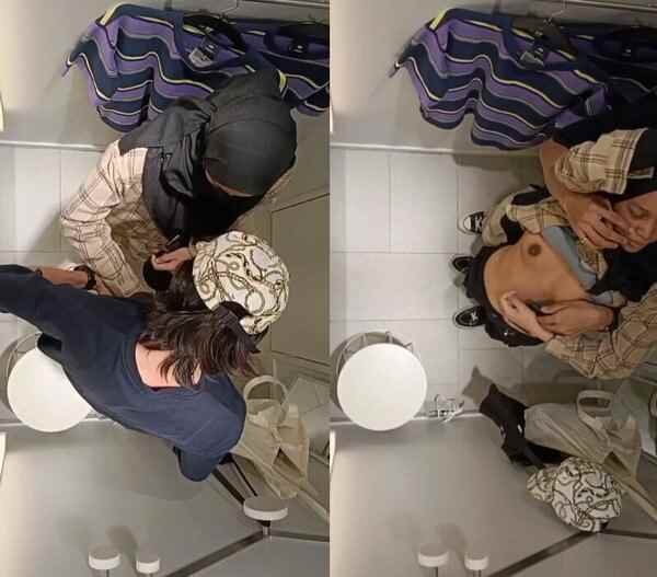 Paki horny lover couple x video pakistan fucking in toilet