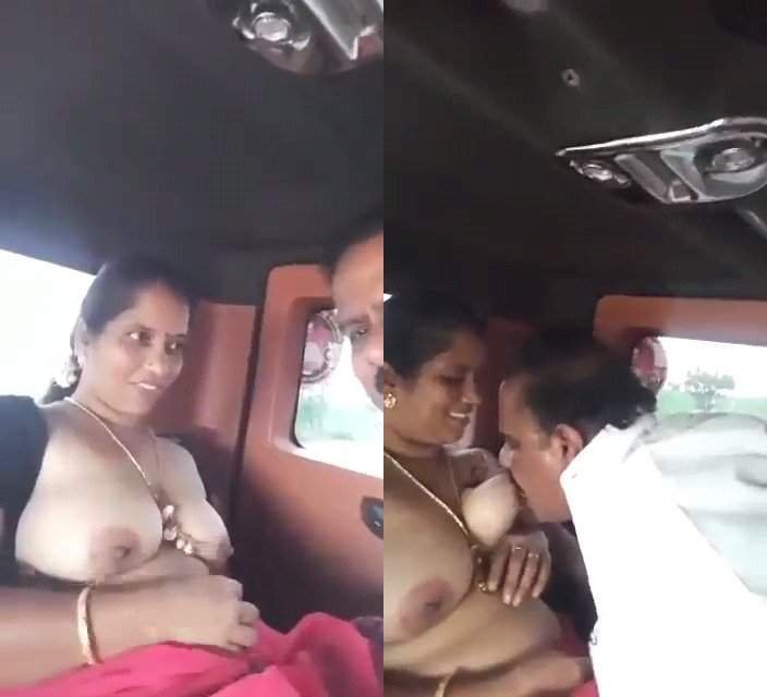 Beautiful Tamil mallu hot aunty xxx enjoy with driver in car