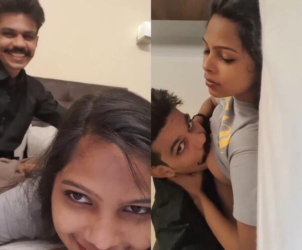 Very beautiful horny lover couple indian hindi porn sucking fucking HD