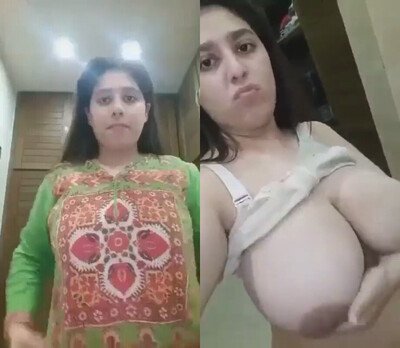 Paki milf hot girl pak porn video showing her milk tank viral mms